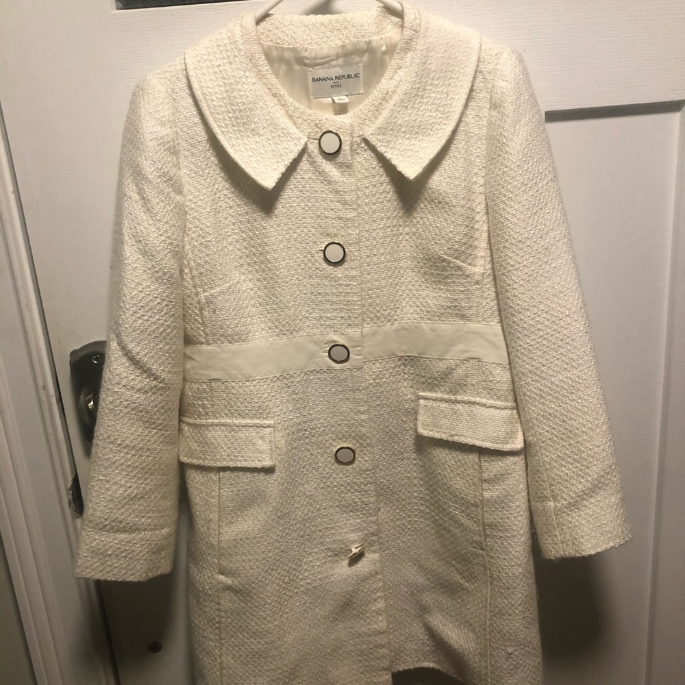 White Banana Republic Jacket